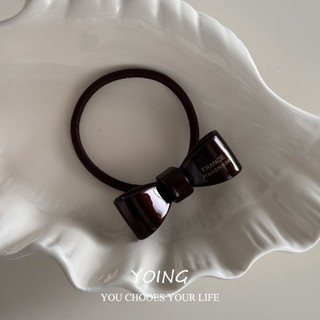 Dây buộc tóc Yoing / acetate Nơ Cơ bản Tính khí đơn giản Mũ đội đầu phù hợp Phong cách mới