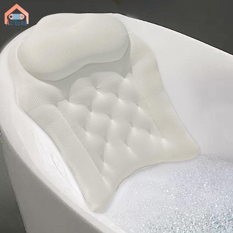 Gối bồn tắm nhẹ, gối tựa đầu thoải mái cho SPA, phòng tắm, bồn ngâm gia đình