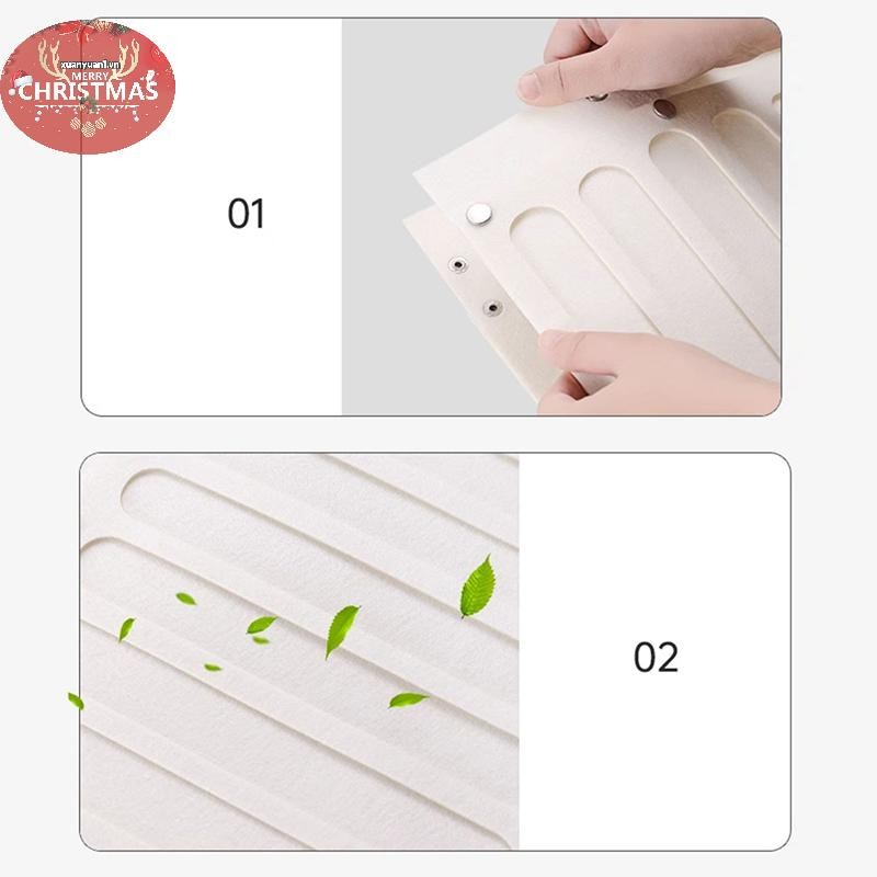 XUAN Tóc Nơ Tổ Chức Treo Tường Dung Tích Lớn Kẹp Tóc Bảo Quản Móc Treo Tiết Kiệm Không Gian Phụ Kiện Cho Bé Gái Phòng VN