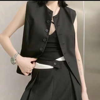 Thiết kế ngực đơn Thiết kế eo hẹp thon gọn hơn Bộ đồ Vest cao cấp 7.6