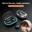 Tai nghe X55TWS Bluetooth 5.49 mới Thiết kế đơn giản Mic LED Hiển thị Giảm tiếng ồn HIFI Tai nghe không dây