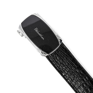 Thắt lưng nam,dây nịt da cá sấu FTTLeather thắt lưng da thật khóa tự động,dây lưng da bản liền DF94