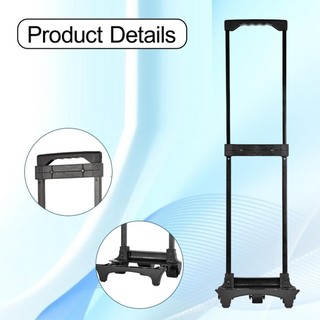 Baosity Tay Cầm Kính Thiên Văn Thay Thế Có Thể Điều Chỉnh Chiều Cao Với Bánh Xe Đa Năng Ổn Định Đen Kéo Kính Thiên Văn Kéo Cần Cho Loa