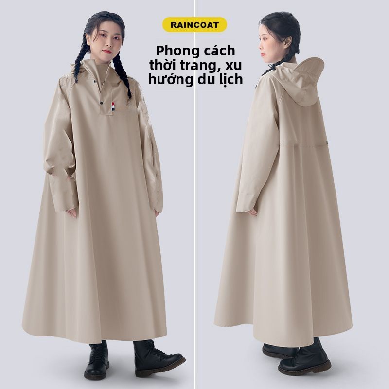 Áo Mưa Xe Máy Cao Cấp Chống Mưa Rất To, Thiết Kế Tách Rời Thoải Mái - Mẫu Dài Toàn Thân Unisex