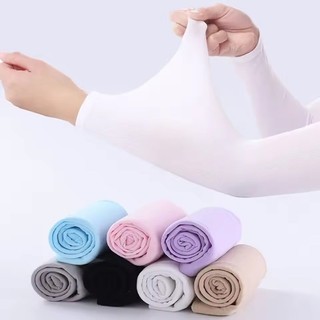 Mùa Hè Băng Tay Chống UV Ice Silk Cho Nam Nữ, Bảo Vệ Khi Đi Xe Đạp