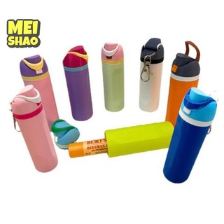 MeiShao Sáng Tạo Dễ Thương Chai Mặt Dây Chuyền 3d In Son Dưỡng Môi Giá Đỡ Chai Túi Trang Trí Thủ Công Quà Tặng Móc Khóa Xe Quà Tặng