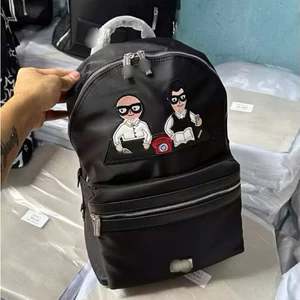 Balo Dê Gà 2 Giáo Sư Ngồi Bàn Làm Việc KCloset Cặp Đựng Sách Vở Laptop Size 40 Chất Dù Thời Trang Nam Nữ NA937
