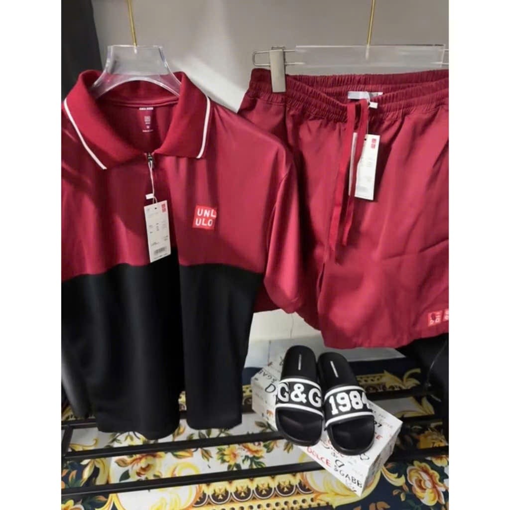 Bộ Quần Áo Mùa Hè U Ni Ô Lô Phối Nhiều Màu KCloset Set Thể Thao Chất Vải Gai Thông Thoáng Hút Mồ Hôi Tốt NA933
