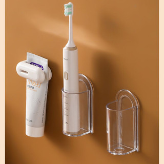 Loại giá để bàn chải đánh răng điện mới không cần khoan, giá để đồ và vị trí bàn chải đánh răng dính, treo tường trong phòng tắm ❈ ❈ ❈ ❈ ❈ 🍎 / ❈ ❈