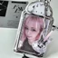 SNUGHOUSE Photocard Holder, Rock Kitten 3 Inch Idol Photo Protection, INS Trong Suốt PVC Sinh Viên Thẻ ID Trang Trí Thẻ