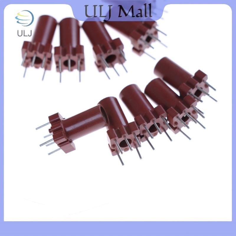 ULJ 10 Cái Cuộn Cảm Skeleton Cuộn Cảm Ferrite Trống Cuộn Dây 25-100MHZ.