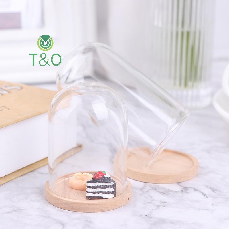 [T & O-t] 1: 12 Nhà búp bê Trang trí thu nhỏ Lọ trưng bày hoa có đế [mới]