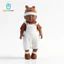 Quà tặng sinh nhật trẻ em gamchiano - Full 16 inch Tái sinh Châu Phi - Da đen