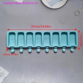 Toplanswatchstore 1 Khuôn Làm Kem Silicon DIY Chocolate Món Tráng Miệng Popsicle Khuôn Làm Dụng Cụ Tự Chế Dự Tiệc Mùa Hè Cung Cấp VN