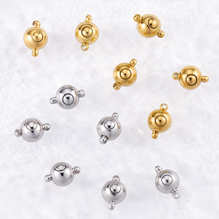 Phụ kiện vòng cổ DIY được đánh bóng tinh tế bằng thép không gỉ mạ vàng 18k