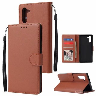 Ốp lưng cho Samsung Galaxy Note 8 9 5 10 lite 20 Ultra S20 FE 5G S10 Plus Flip Cover Ví Ốp lưng TPU chống sốc bằng da pu có khe cắm thẻ Giá đỡ điện thoại di động bỏ túi