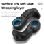 ICUCKO 1 Cặp Tay Cầm Xe Đạp MTB, Tay Cầm Ngón Tay Cái Xe Đạp Công Thái Chống Trơn Trượt, Kích Thước Mini Cao Cấp Nhẹ Chống Mài Mòn Tay Lái Còn Lại Đi Xe Đạp
