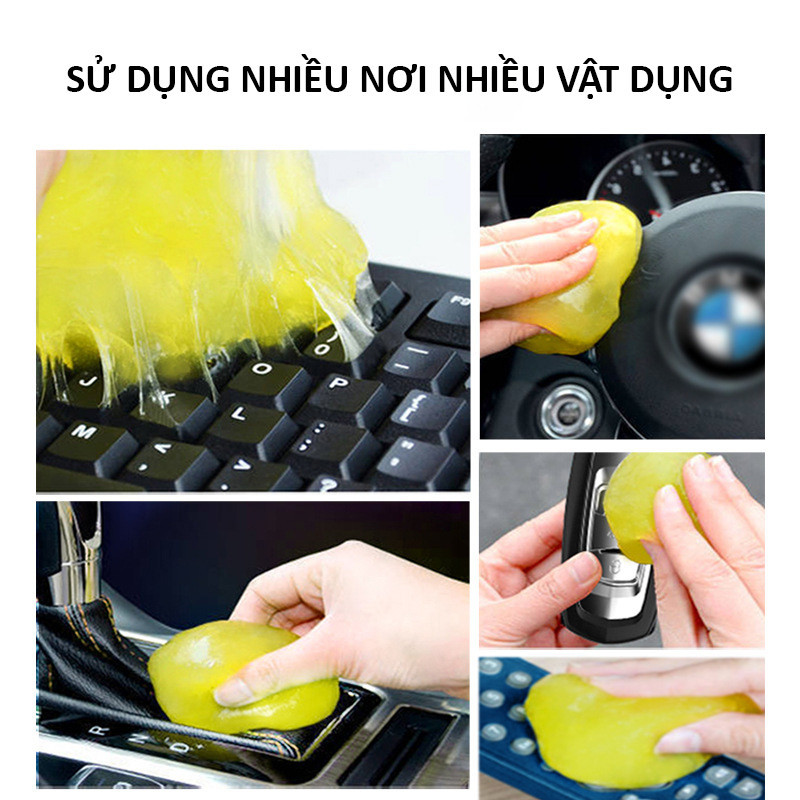 Gel Vệ Sinh Bàn Phím, Nội Thất Ô Tô Magic Cleaner Gel  - NET 160g