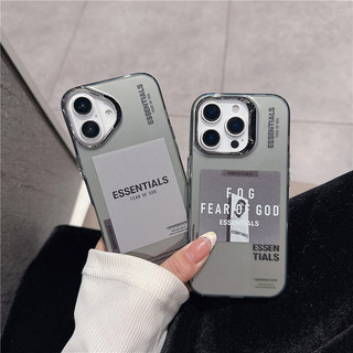 Essentials Fear of god Vỏ điện thoại minh họa kinh doanh cho iPhone 17 16 15 14 13 Pro Max 17ProMax