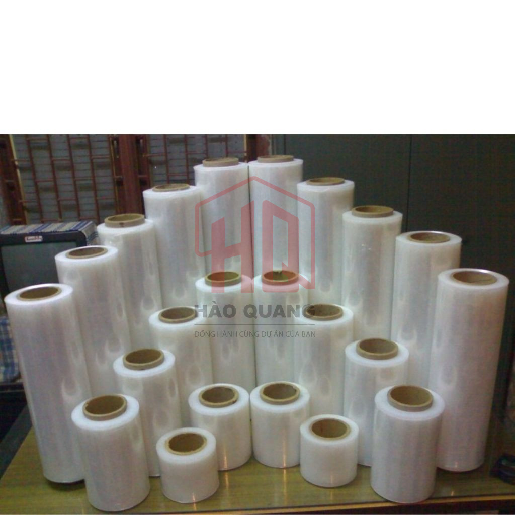 Cuộn Màng Quấn PE 25cm 2kg | 50cm 2kg | 50cm 4kg – Quấn Hàng Chắc, Chống Bụi Hiệu Quả