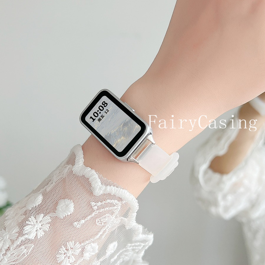 Dây đeo silicon thể thao cho Huawei Band 11 Pro 10 9 8 Fit 2 3 4 Pro Phụ kiện Vòng tay cho Honor Band 10 9 7 6 Dây đeo cổ tay
