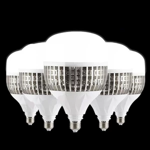 Ziyulinyuk 1 Bóng Đèn LED E27 Công Suất Cao Đèn Để Xe 220V Cho Nhà Chiếu Sáng Gia Đình 50-300W Bóng Đèn Độ Sáng Cao EN