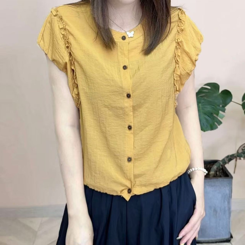 Áo thun ngắn tay thời trang mùa hè mới 2025 dành cho nữ