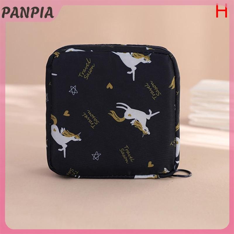 PANPIA-Nữ Băng Vệ Sinh Túi Bảo Quản Di Động Cotton Miếng Lót Túi Đựng Mỹ Phẩm Bé Gái Du Lịch Túi Trang Điểm Tampon Người Tổ Chức