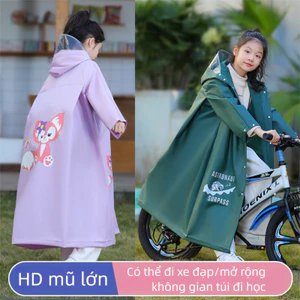 Áo mưa trẻ em thời trang - Áo mưa trẻ em phổ biến trong mọi mùa, với chất liệu vải EVA dày, thoải mái và thoáng khí
