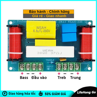 Mạch Phân Tần Loa 3 Đường Tiếng Công Suất 250W – Âm Thanh Sống Động Cho Dàn Karaoke, Loa Kẹo Kéo Gia Đình