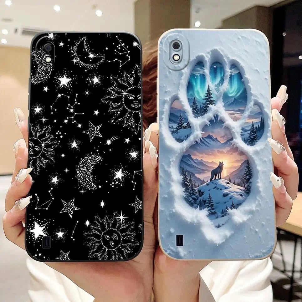 Ốp Điện Thoại Silicon Mềm Cho Samsung Galaxy A10 A105F A10s A107F Vỏ Hoa Bướm Phong Cách Họa Tiết Hoạt Hình Ốp Lưng Etui