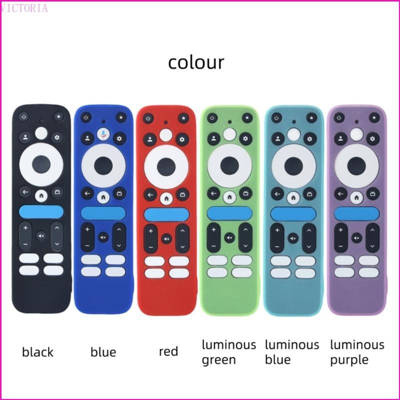 Vỏ điều khiển từ xa VIC AntiSlip Tương thích với vỏ bảo vệ TV onn TVbox 4Kpro