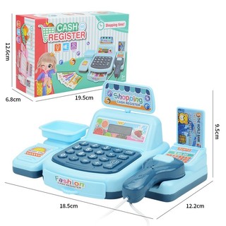 【BabyJoy】Bộ Đồ Chơi Máy Tính Tiền Siêu Thị,Đồ Chơi Máy Tính Tiền Siêu Thị Mô Phỏng Cho Trẻ Em,Đồ chơi nhập vai