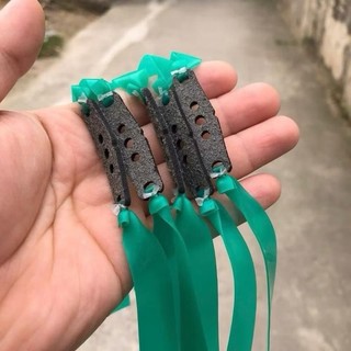 5 dây, 10 dây SUPER HUNTER 0,65mm dây kéo tới má dài 15cm. Dùng để kháng lực, tập thể dục thể thao