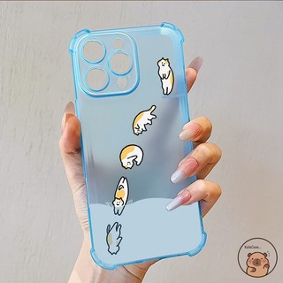 Dành Cho OPPO Find X8S X8 X7 Ultra Pro Plus X3 Reno 8Z 8 Pro Plus 6 Lite 5 Pro 5G 4G Vỏ Điện Thoại Mèo Lặn Dễ Thương Hoạt Hình Ngộ nghĩnh Đơn Giản Mờ Chống Sốc Vỏ Mềm Ốp Lưng