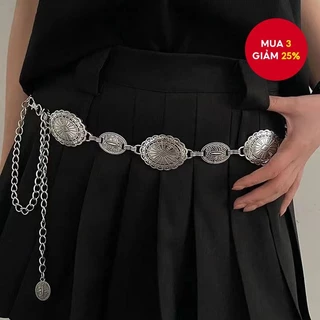 Dây thắt lưng kim loại cổ điển - Kiểu dáng nhiều lớp Bohemian Trang trí hợp kim nhanh màu cổ cho bữa tiệc / váy
