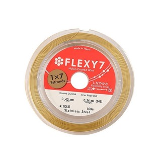 Nhật Bản FLEXY7 Nhập Khẩu Dây Thép Mềm 7 Dây Trang Sức Chủ Đề diy Handmade Ngọc Trai Dây Vòng Cổ Vòng Tay Phụ Kiện