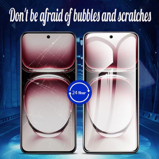 2 Miếng Dán Bảo Vệ Màn Hình Hydrogel Mềm Cho OPPO Reno 12 11 10 Pro Plus 4G 5G Hydrogel Bảo Vệ