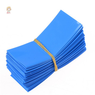 Twe 100 chiếc 18650 Bọc PVC Ống co nhiệt cắt sẵn VN