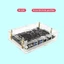 Btsg Vỏ Acrylic Có Quạt Làm Mát Và Tản Nhiệt Kim Loại Cho Banana Pi Cho BPI F3 Board Kiểm Soát Nhiệt Độ
