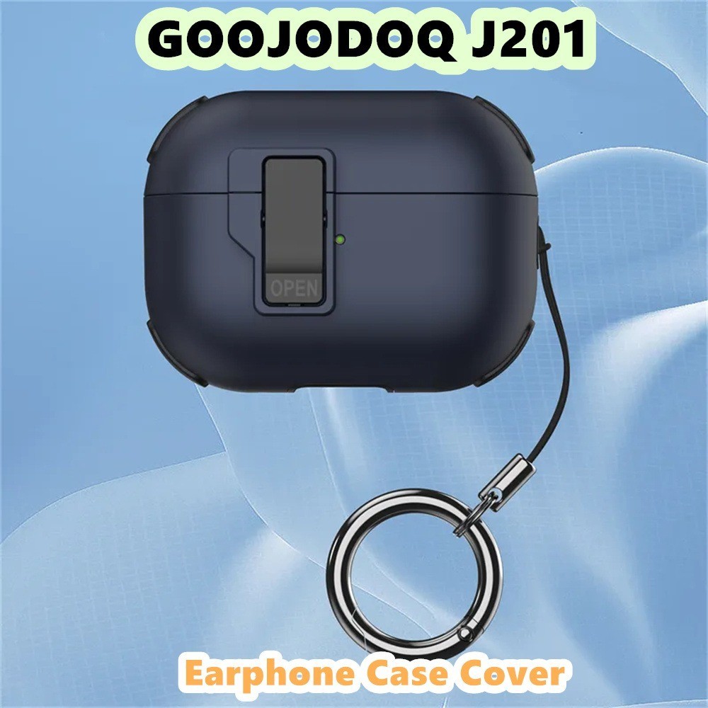 GOOJODOQ [Ngôi sao tương lai] Dành cho Ốp lưng GOOOJDOQ J201 Vỏ silicon mềm Màu cơ khí lò xo Vỏ tai nghe