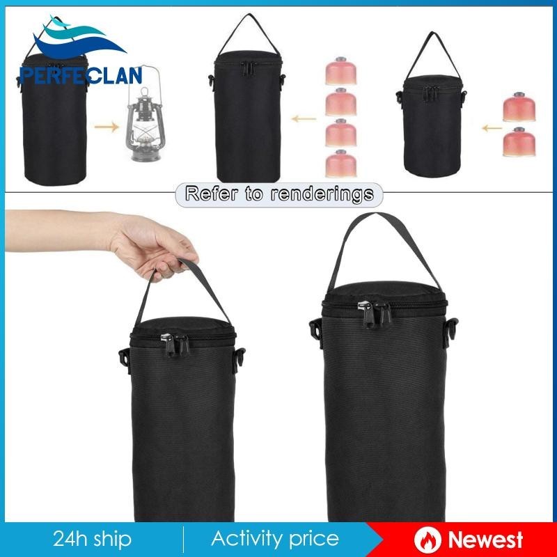 Bình Gas Túi Bảo Quản Cắm Trại Ngoài Trời Đi Bộ Đường Dài Hộp Đựng Nhiên Liệu Bao Túi Bảo Quản