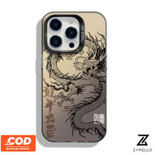 Ốp Lưng Cho OPPO Reno 15F Reno 14F Reno 13F Reno12 F Reno11 F Reno 10 Pro 5G Reno 8T Reno 8Z Reno 7Z Reno 8 Ốp Điện Thoại TPU Chống Sốc Rồng Đen