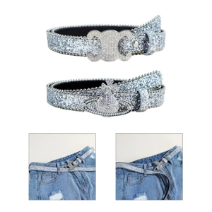 GODD Punk Studs Thắt lưng Quần jean Thắt lưng Thắt lưng có thể điều chỉnh Độ bền Thắt lưng thoải mái