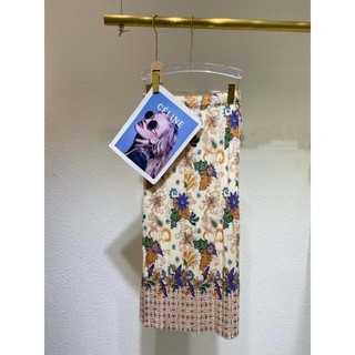 Miyake In Xếp Ly Váy Sang Trọng Thời Trang In Váy Nữ Mùa Hè Mỏng Hơn Nhìn Váy Nữ