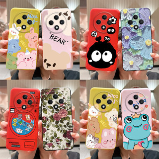Dành Cho Oppo Reno 12F 4G Ốp Lưng 2024 Họa Tiết Hoạt Hình Mới Nhất Mờ Silicon Mềm Cho Oppo Reno12 F 12 F Vỏ Điện Thoại