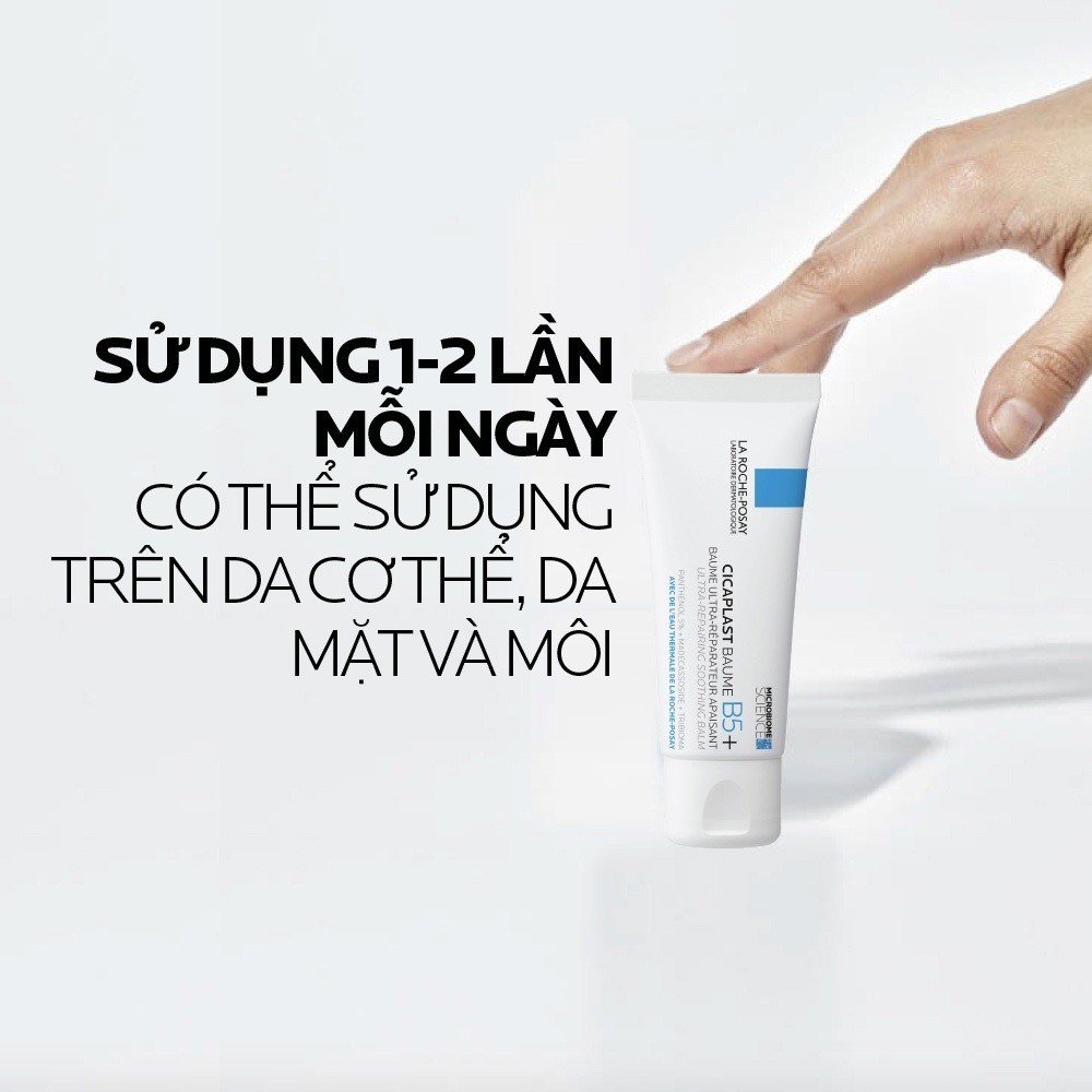 Kem Dưỡng La Roche-Posay Cicaplast Baume B5+ Ultra Reparateur Apaisant Làm Dịu Mát, Phục Hồi Da 40ml