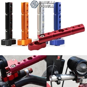 Faniellapowell Giá đỡ mở rộng Phụ kiện xe máy Mở rộng Giá đỡ bộ chuyển đổi Giá đỡ xe máy Đèn pha ngang