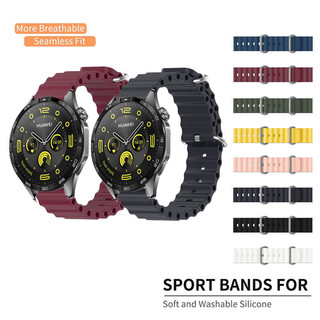 Dây đeo silicon đại dương 20mm 22mm cho Huawei Watch GT 6 GT6 Pro GT5 GT4 GT3 Pro GT2 42mm 46mm GT 2 2e 3 SE 4 5 / Honor GS Pro