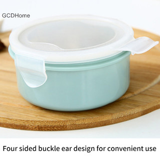 Gcdhome Mini Tủ Lạnh Sắc Nét Nhỏ Hộp Cơm Trưa Nhựa Kín Hơi Bình Bảo Quản Hộp Tròn Nhà Bếp Cách Nhiệt Hộp Cơm Trưa Người Tổ Chức Hộp Ăn Nhẹ HOT